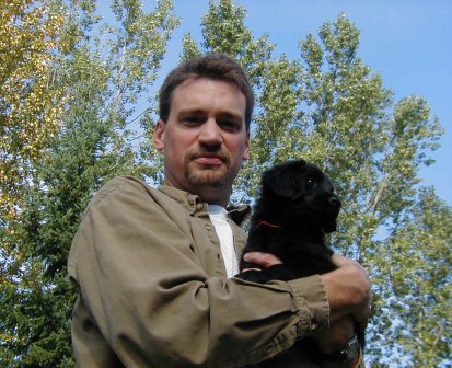 in Dad's arms
